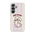 Stay Lucky - Samsung Galaxy S25 Case, Elite Light (Magnetic) / Silver