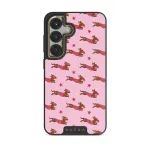 Hot Dog - Samsung Galaxy S25 Plus Case, Elite Dark (Magnetic) / Gold