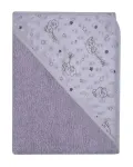Bathing cover - 651 - TERRY - MINKY - size 100x100 - GREY