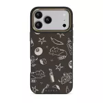 Essentials - iPhone 17 Pro Max Case, Elite Dark (MagSafe) / Gold