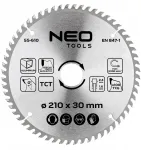 &bdquo;Neo Tools&ldquo; saeketas karbiidhammastega, 210 x 30 mm, 100 hammast, m&otilde;eldud alumiiniumi l&otilde;ikamiseks &bdquo;Neo Tools&ldquo;