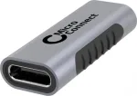 &bdquo;USB MicroConnect&ldquo; USB-C &ndash; USB-C adapter, hall (USB-C adapter F-F)