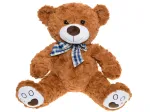Plush toy - 72320 - TEADY BEAR with BOW - BROWN - size 30 cm