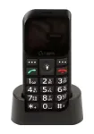 &bdquo;Olympia&ldquo; mobiiltelefon &bdquo;BELLA+&ldquo; suurte nuppudega, must