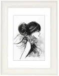 00175637 Sofia 13x18cm White