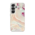 Berry Sorbet - Girly Samsung Galaxy S25 Case, Elite Light (Magnetic) / Silver
