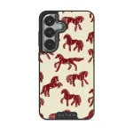 Mustang - Samsung Galaxy S25 Case, Elite Dark (Magnetic) / Silver