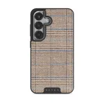 Cosy Sweater - Fall Samsung Galaxy S25 Case, Elite Dark (Magnetic) / Silver