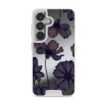 Velvet Night - Samsung Galaxy S25 Plus Case, Elite Mirror Light (Magnetic) / Silver