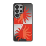 Sunkissed - Samsung Galaxy S25 Ultra Case, Elite Mirror Dark (Magnetic) / Silver