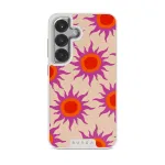 Sunset Glow - Samsung Galaxy S25 Plus Case, Elite Light (Magnetic) / Silver