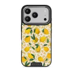 Lemon Juice - iPhone 17 Pro Case, Elite Dark (MagSafe) / Silver
