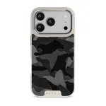 Night Black Camouflage - iPhone 17 Pro Case, Elite Light (MagSafe) / Silver