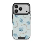 Nerida - iPhone 17 Pro Case, Elite Dark (MagSafe) / Silver