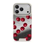 Cherrybomb - iPhone 17 Pro Case, Elite Mirror Light (MagSafe) / Silver
