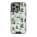 Pine Lodge - iPhone 16 Pro Case, Elite Dark (MagSafe) / Silver