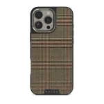 Favorite Coat - Plaid iPhone 16 Pro Case, Elite Dark (MagSafe) / Silver