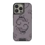 Scorpio - iPhone 16 Pro Case, Elite Dark (MagSafe) / Silver / Purple