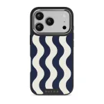 Out of Line - iPhone 17 Pro Case, Elite Dark (MagSafe) / Silver