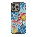 Aegean Affair - iPhone 16 Pro Max Case, Elite Dark (MagSafe) / Gold