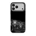 Apex - iPhone 17 Pro Max Case, Elite Dark (MagSafe) / Silver
