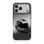 Pit Stop - iPhone 17 Pro Max Case, Elite Mirror Dark (MagSafe) / Silver