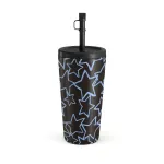 Stardust - Travel Mug, 500 ml / Straw