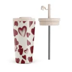Be Mine - Travel Mug, 500 ml / Flap & Straw Set