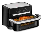 Tefal Dual Easy Fry Flex EY9228 9 L iseseisev 2700 W kuum&otilde;hufrit&uuml;&uuml;r, must, roostevabast terasest