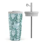 Poison Garden - Travel Mug, 500 ml / Flap & Straw Set