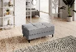 Pouff Bellis, hall, kangas Nube 3