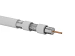 RG6 koaksiaalkaabel 75 oomi, 1,13/4,8/6,80 PVC Eca 500m