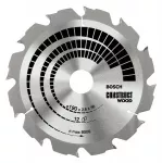 BOSCH CIRCULAR SAW BLADE CONSTRUT WOOD 190x2,6x30x12z