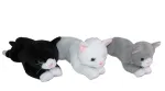 Plush toy - 1326 - CAT with SOUND - 3 colors - size 45 cm