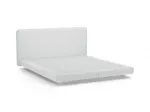 Bed With Headboard, "Linea", 244x225x98 Made in Europe