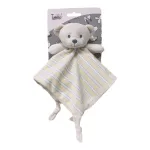 Toy Blanket - 95564 - MILUŚ - BEAR - BEIGE - size 25 cm