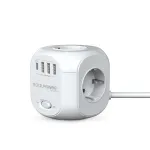 &bdquo;RealPower&ldquo; pistikupesa plokk &bdquo;PowerBox 431&ldquo; + 3xUSB-A / 1xUSB-C