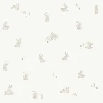 Little Dutch Fleece Wallpaper &acute;Baby Bunny&acute;