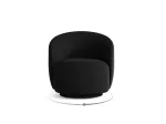 Swivel Armchair, "Savona", 1 Seat, 69x72.5x70.5 Made in Europe