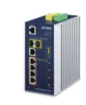 PLANET IGS-5225-4UP1T2S v&otilde;rgukommutaator, hallatav L2+ Gigabit Ethernet (10/100/1000), toide Etherneti kaudu (PoE), sinine, h&otilde;bedane