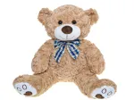 Plush toy - 72313 - TEADY BEAR with BOW - LIHGT BROWN - size 30 cm