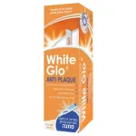 WHITE GLO_SET &bdquo;Anti-Plaque&ldquo; hambapasta, mis eemaldab hambakivi, 100 ml + hambahari