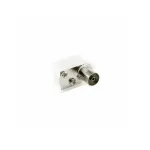 Coaxial RF Female Adapter, 90&deg; Degree