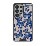 Butterfly Effect - Samsung Galaxy S25 Ultra Case, Elite Dark (Magnetic) / Silver