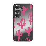 Serenade - Samsung Galaxy S25 Case, Elite Mirror Dark (Magnetic) / Silver