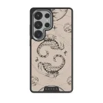 Scorpio - Samsung Galaxy S25 Ultra Case, Elite Dark (Magnetic) / Silver / Nude