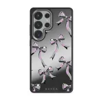 Dreamer - Samsung Galaxy S25 Ultra Case, Elite Mirror Dark (Magnetic) / Silver
