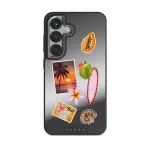 Sun Chaser - Samsung Galaxy S25 Plus Case, Elite Mirror Dark (Magnetic) / Silver