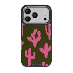 Serenade - iPhone 17 Pro Case, Elite Dark (MagSafe) / Silver