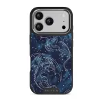 Wyvern - iPhone 17 Pro Case, Elite Dark (MagSafe) / Silver